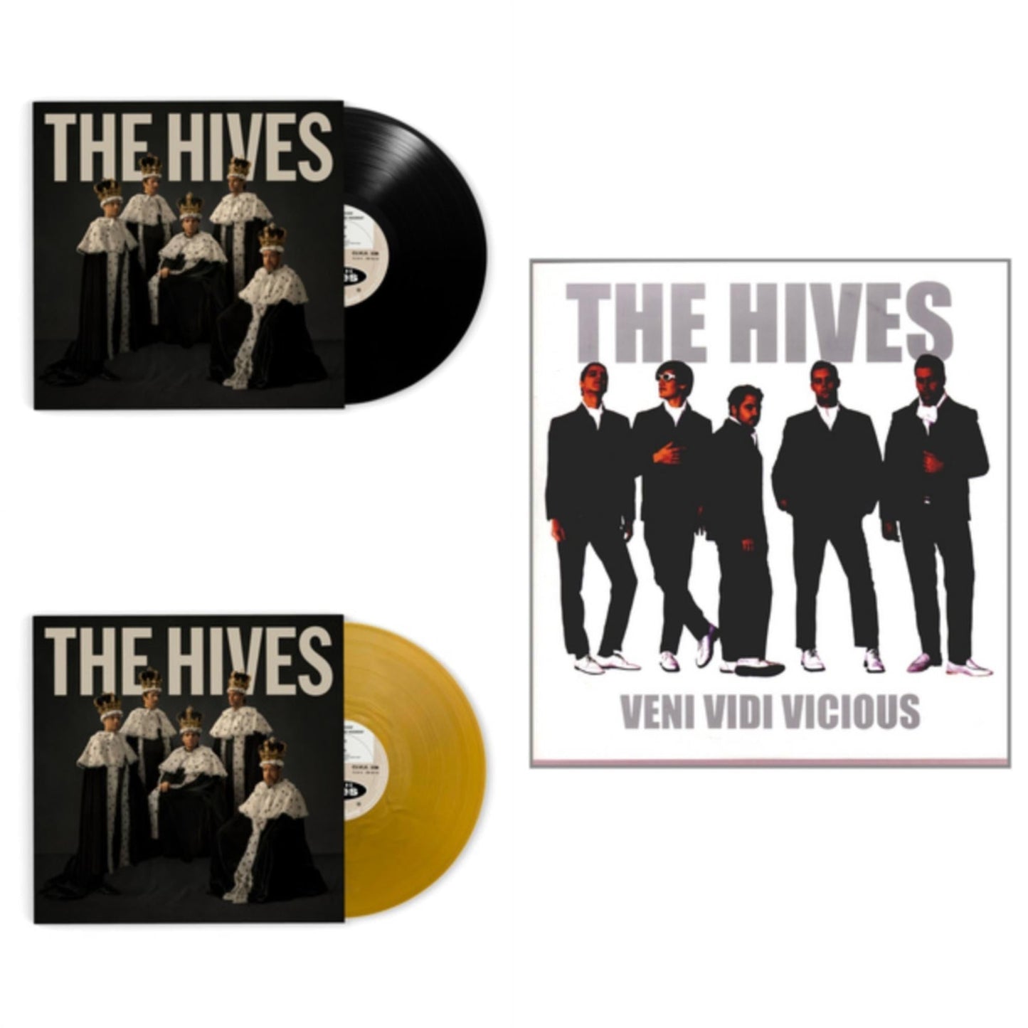 Hives Forever Forever The Hives & Hives Forever Forever The Hives (Gold LP Vinyl) & Veni Vidi.. (Reissue)
