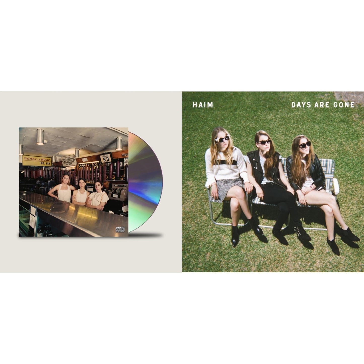 This is a 2 CD SKU bundle.
1.This CD is brand new.Format: CDMusic Style: Black MetalThis item's title is: Women In Music Pt. Iii (X)Artist: HaimLabel: Pavement MusicBarcode: 194397491227Release Date: 6/26/2020
2.This CD is brand new.