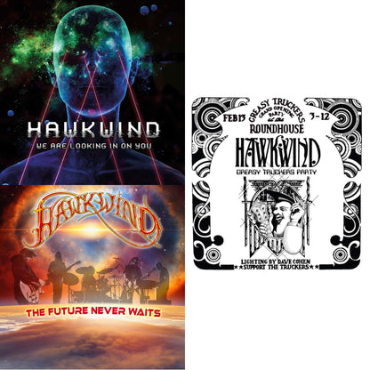This is a 3 LP Vinyl SKU bundle.
1.This LP Vinyl is brand new.Format: LP VinylMusic Style: Psy-TranceThis item's title is: Greasy Truckers Party (2LP)Artist: HawkwindLabel: RHINO / PARLOPHONEBarcode: 190295089214Release Date: 7/17/2021
2.This LP Vinyl is brand new.