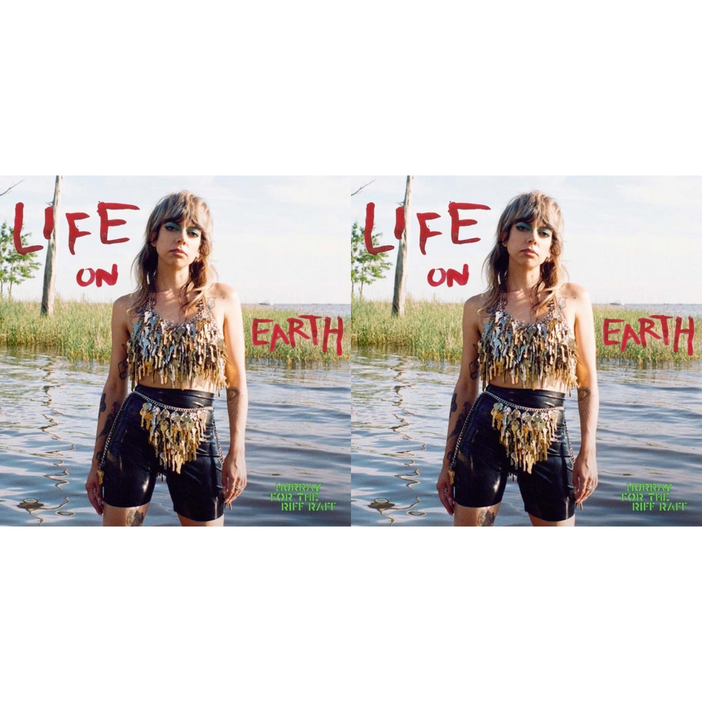This is a 2 LP Vinyl SKU bundle.
1.This LP Vinyl is brand new.Format: LP VinylThis item's title is: Life On Earth (Clear LP Vinyl) (I)Artist: Hurray For The Riff RaffLabel: NONESUCHBarcode: 075597912999Release Date: 2/18/2022
2.This LP Vinyl is brand new.