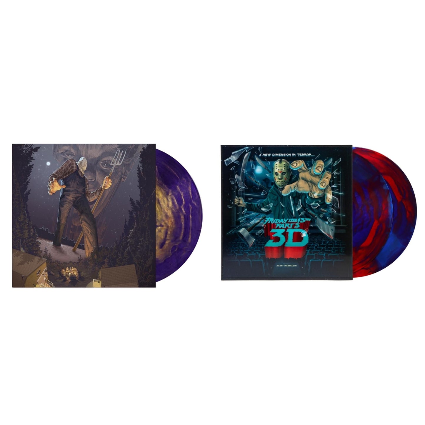 Friday The 13Th Part Ii Ost & Friday The 13Th Part Iii Ost (2LP)