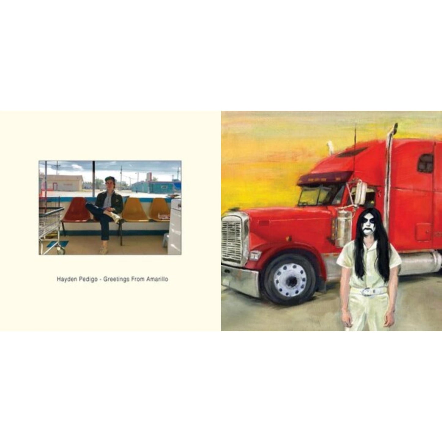 This is a 2 LP Vinyl SKU bundle.
1.This LP Vinyl is brand new.Format: LP VinylMusic Style: AcousticThis item's title is: Greetings From Amarillo (Opaque Light Blue LP Vinyl)Artist: Hayden PedigoLabel: DRIFTLESS RECORDINGSBarcode: 195893132089Release Date: 3/4/2022
2.