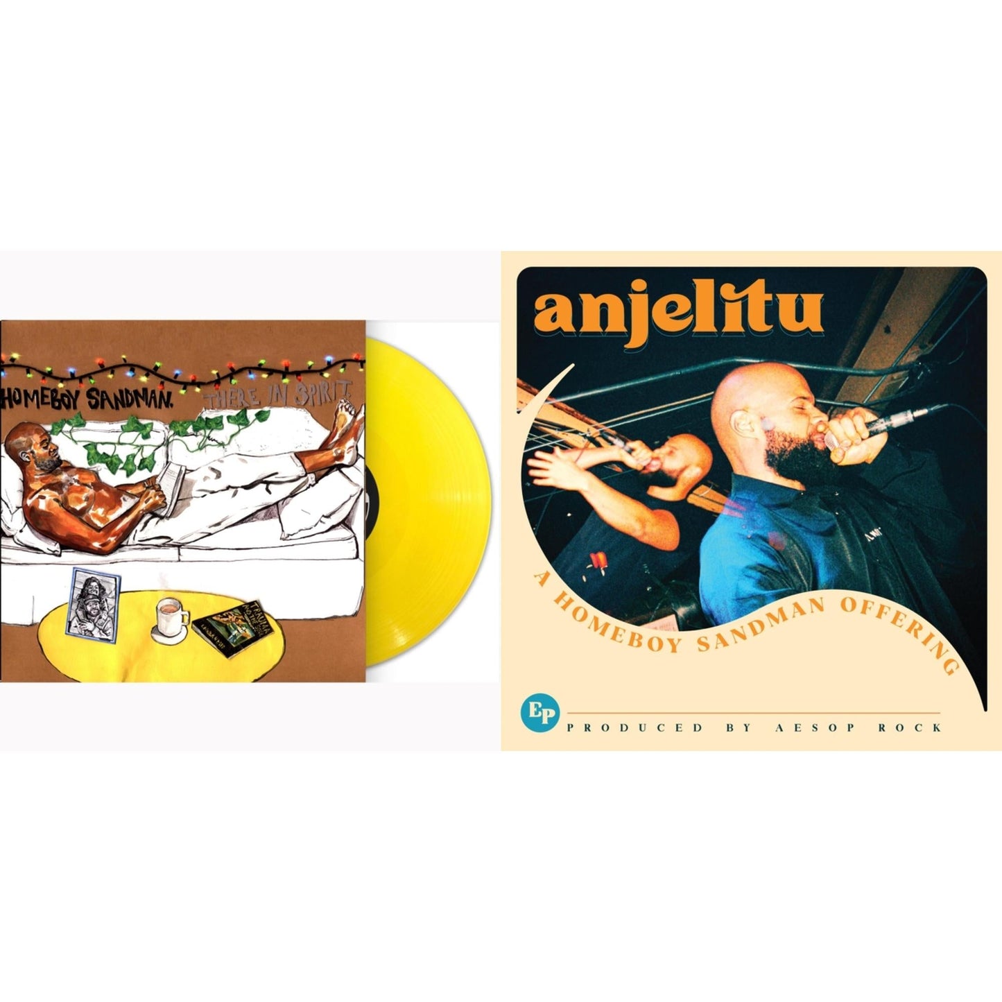 Anjelitu & There In Spirit Canary (Yellow LP Vinyl)