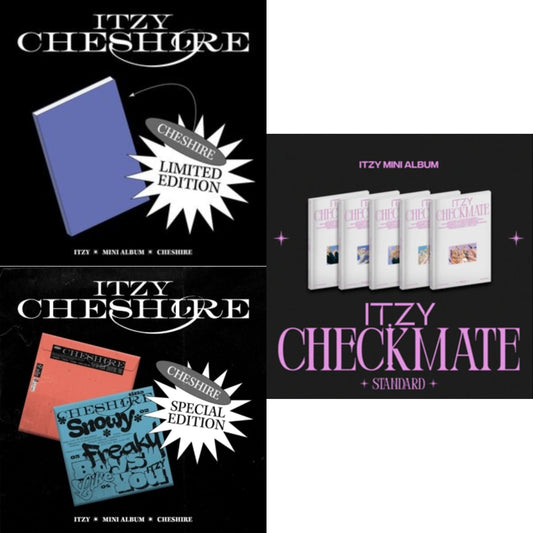 Cheshire (Limited Edition) & Cheshire Special Edition (Special Edition) & Checkmate (Standard Edition)