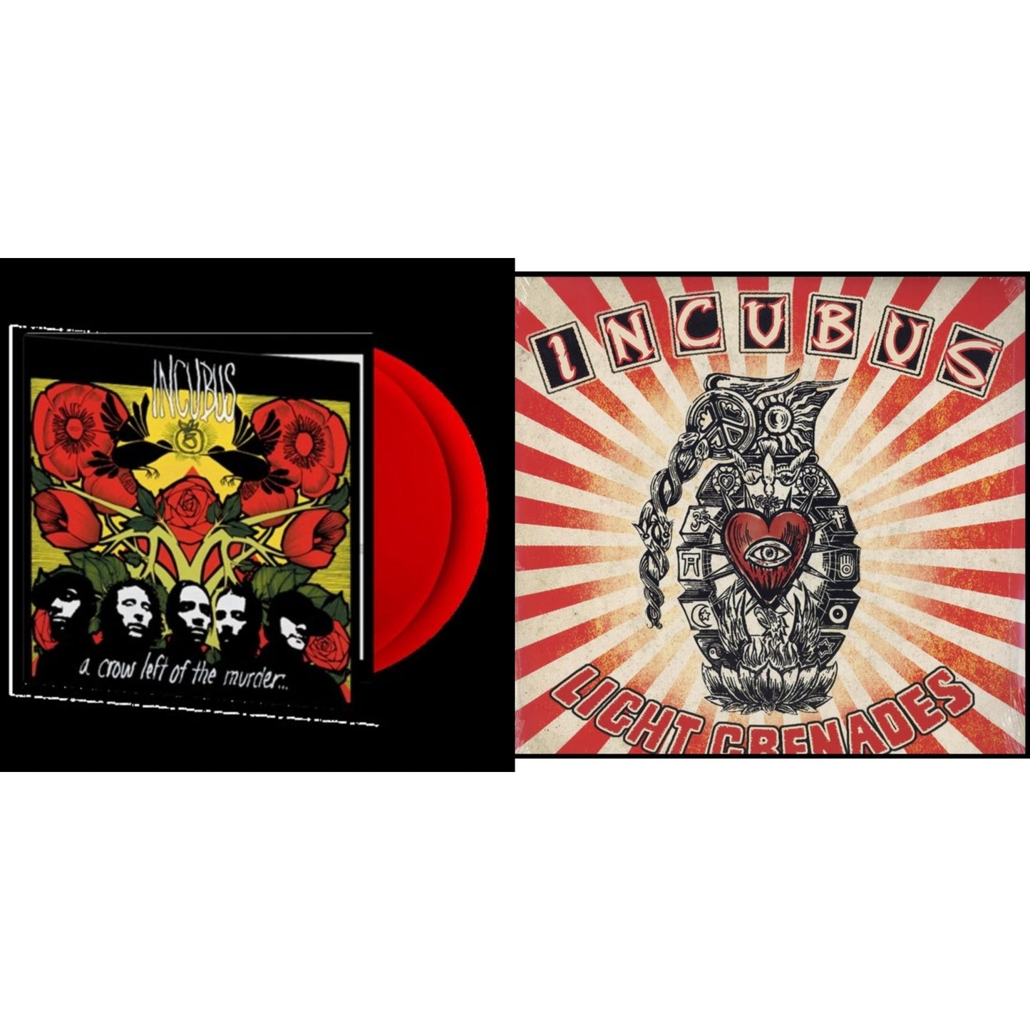 Crow Left Of The Murder (2LP/Red Vinyl/180G) & Light Grenades