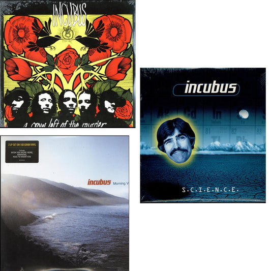 This is a 3 LP Vinyl SKU bundle.
1.This LP Vinyl is brand new.Format: LP VinylMusic Style: Alternative RockThis item's title is: Crow Left Of The Murder (2LP/180G)Artist: IncubusLabel: EpicBarcode: 887654040619Release Date: 1/8/2013
2.This LP Vinyl is brand new.