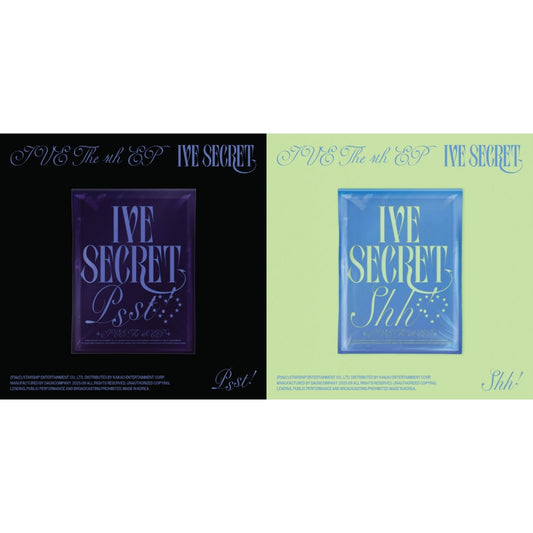 Ive The 4Th Ep Ive Secret (Psst! Ver.)  & Ive The 4Th Ep Ive Secret (Shh Ver.)