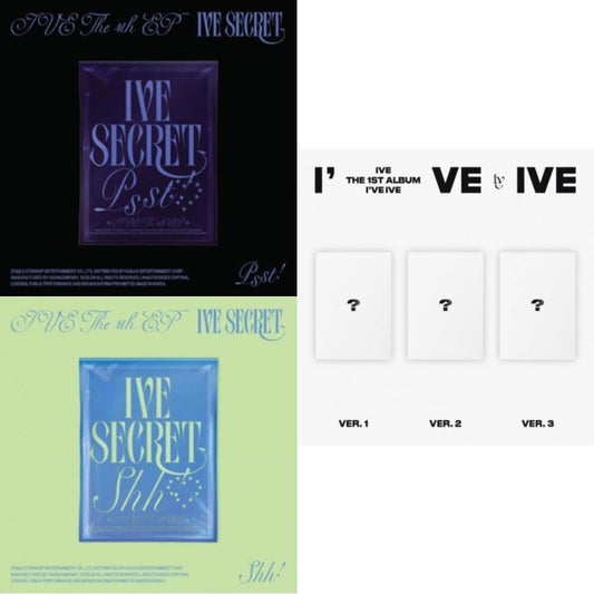Ive The 4Th Ep Ive Secret (Psst! Ver.)  & Ive The 4Th Ep Ive Secret (Shh Ver.) & I've Ive: Vol.1