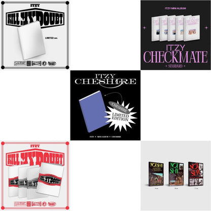 This is a 5 CD SKU bundle.
1.This CD is brand new.Format: CDMusic Style: K-popThis item's title is: Kill My Doubt (Limited Edition)Artist: ItzyLabel: JYP ENT.Barcode: 8809755505417Release Date: 7/31/2023
2.This CD is brand new.