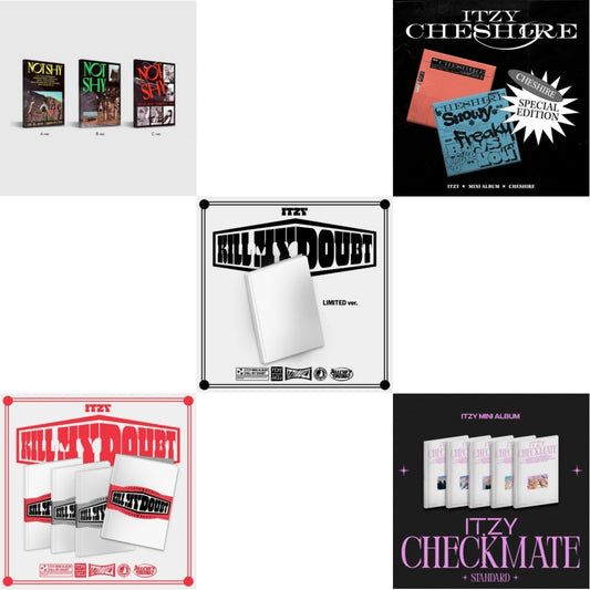 Not Shy & Kill My Doubt (Standard) & Kill My Doubt (Limited Edition) & Cheshire Special Edition (Special Edition) & Checkmate (Standard Edition)