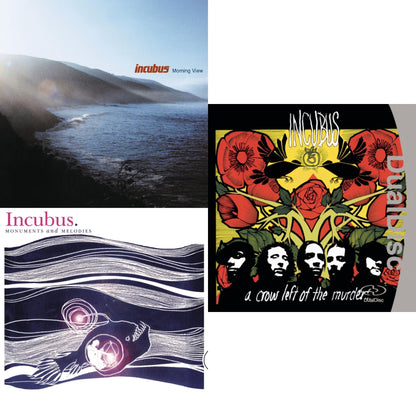 Incubus - Crow Left Of The Murder & Morning View & Monuments And Melodies - CD Bundle