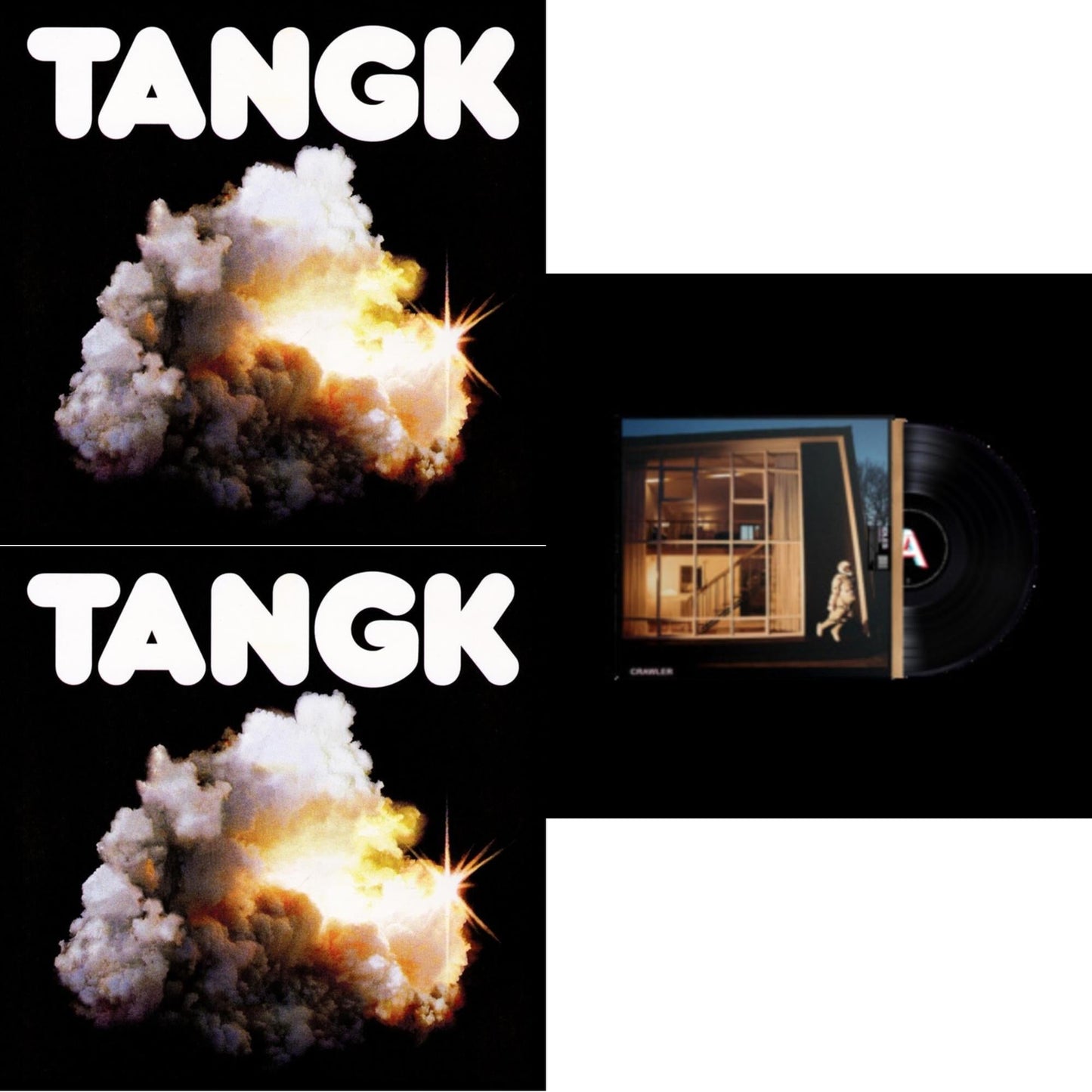 This is a 3 LP Vinyl SKU bundle.
1.This LP Vinyl is brand new.Format: LP VinylThis item's title is: TangkArtist: IdlesBarcode: 720841304111Release Date: 2/16/2024
2.This LP Vinyl is brand new.