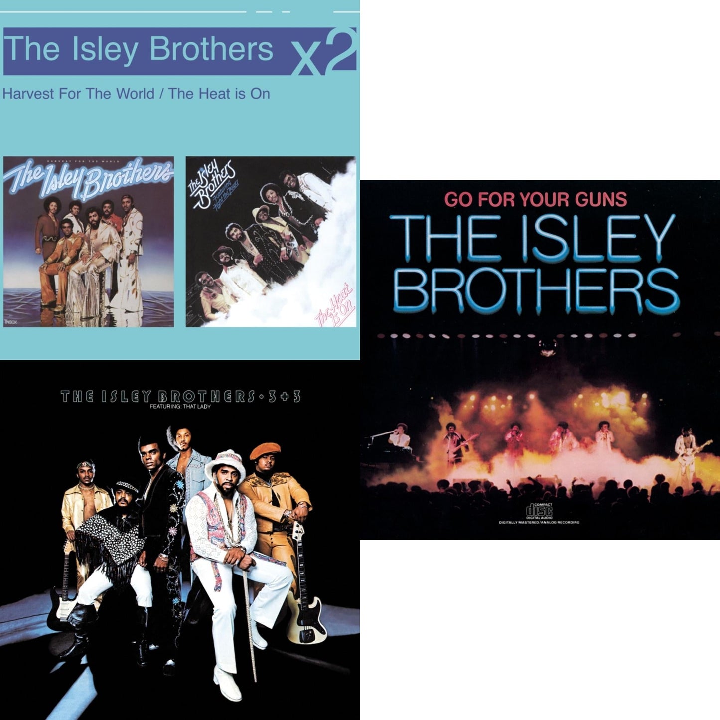 3 Plus 3 & Heat Is On & Go For Your Guns