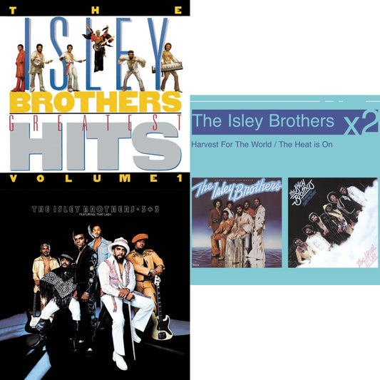 Isley Brothers Greatest Hits Vol.1 & 3 Plus 3 & Heat Is On