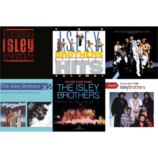 Ultimate Isley Brothers & Isley Brothers Greatest Hits Vol.1 & 3 Plus 3 & Heat Is On & Go For Your Guns & Playlist: Very Best Of Isley Brothers