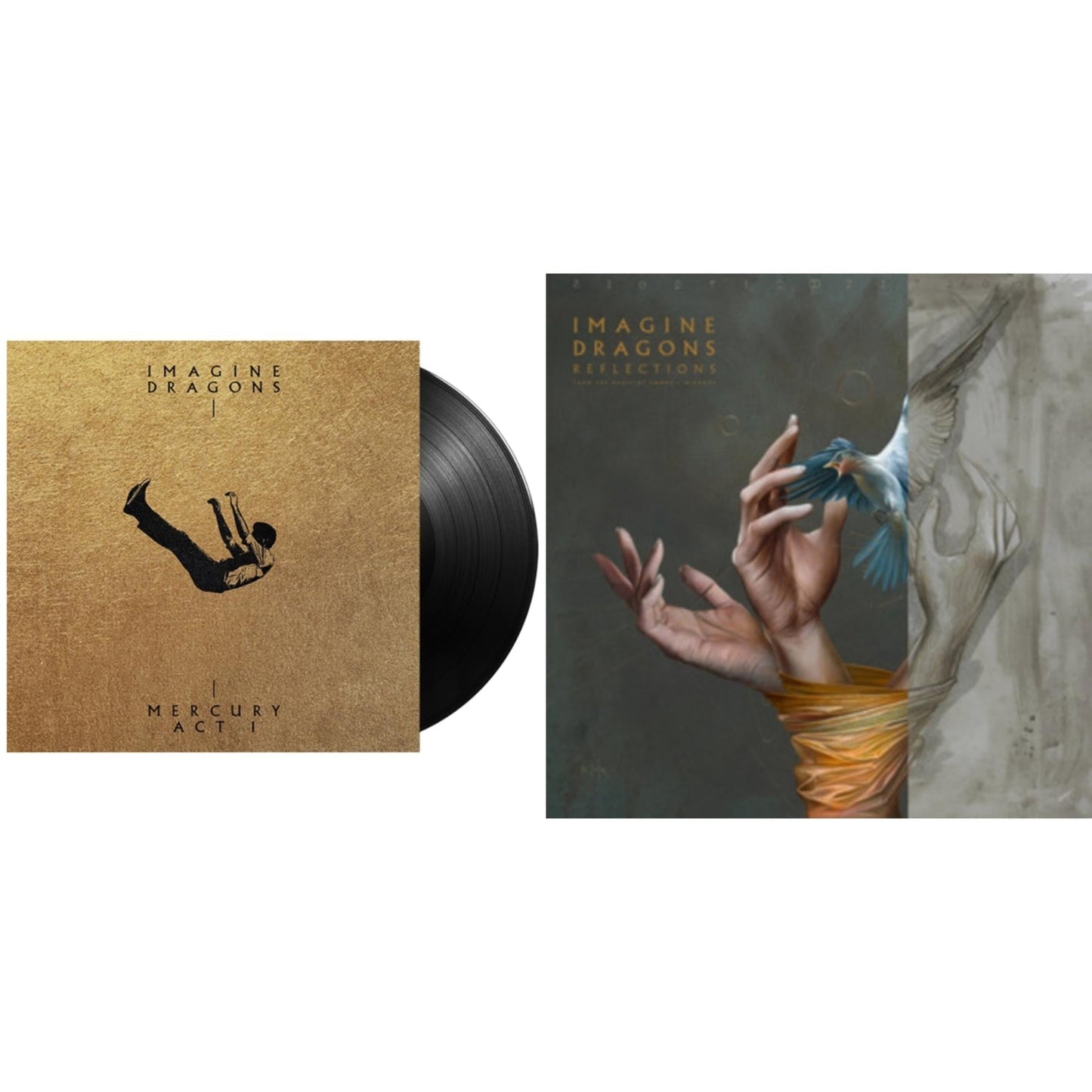 Mercury – Act 1 & Reflections (From The Vault Of Smoke/Mirrors) (Ocean Blue LP Vinyl)