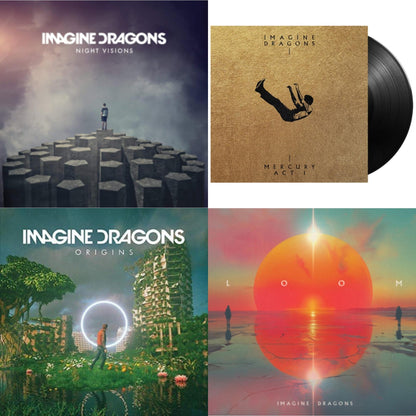 Mercury – Act 1 & Loom (Translucent Coke Bottle Green LP Vinyl) & Night Visions & Origins (2 LP)