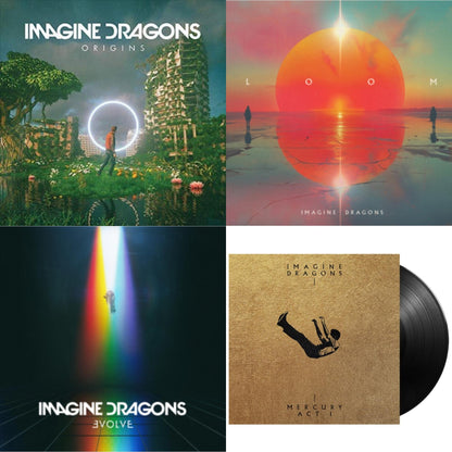 Mercury – Act 1 & Loom (Translucent Coke Bottle Green LP Vinyl) & Evolve & Origins (2 LP)