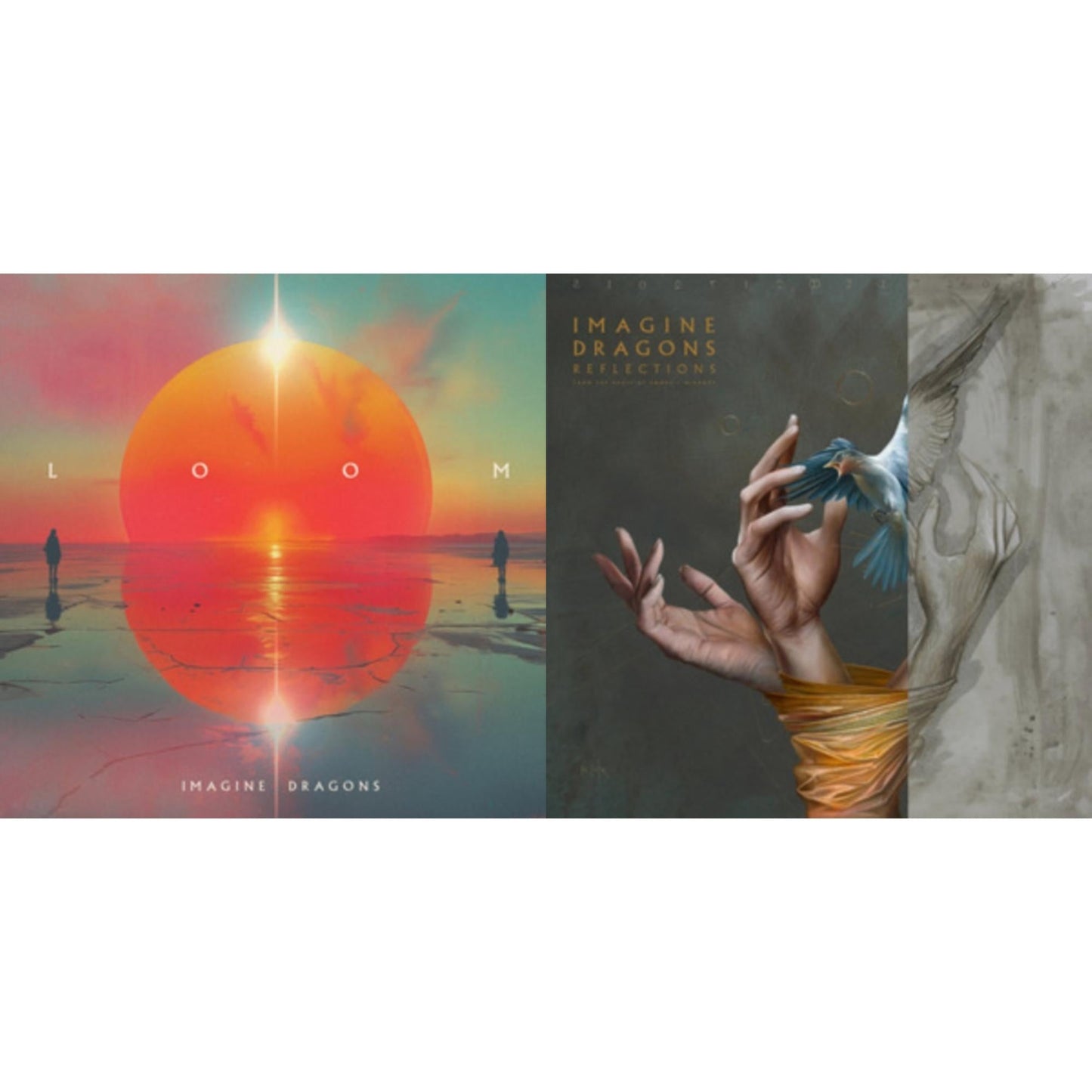 Loom (Translucent Coke Bottle Green LP Vinyl) & Reflections (From The Vault Of Smoke/Mirrors) (Ocean Blue LP Vinyl)