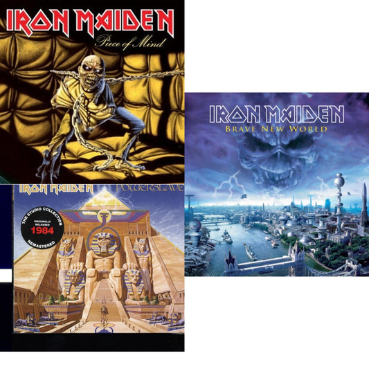 Piece Of Mind & Powerslave & Brave New World