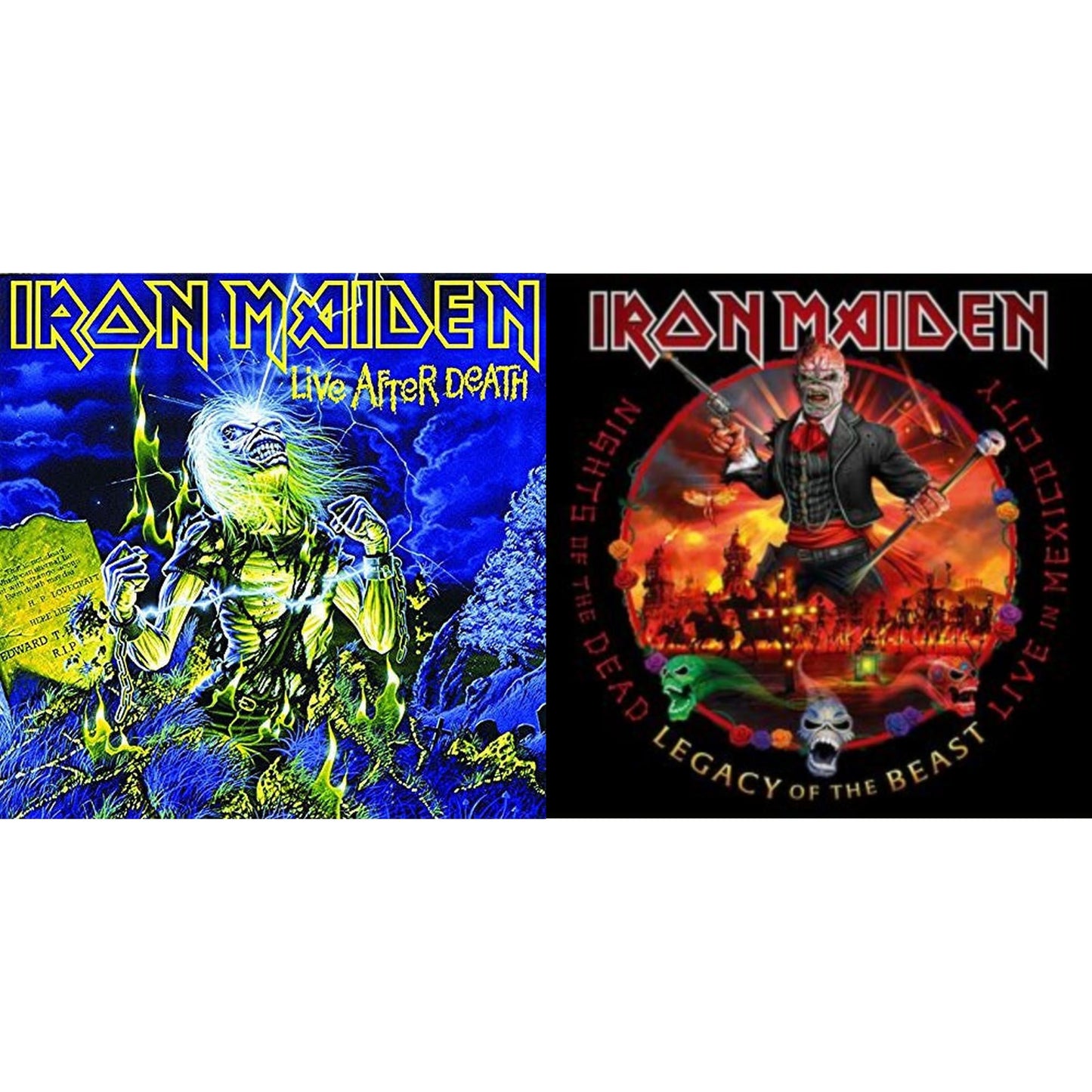 Iron Maiden - Nights Of The Dead, Legacy Of The Beast: Live In Mexico City (X) (3LP/180G) & Live After Death