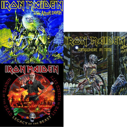 Iron Maiden - Nights Of The Dead, Legacy Of The Beast: Live In Mexico City (X) (3LP/180G) & Somewhere In Time & Live After Death