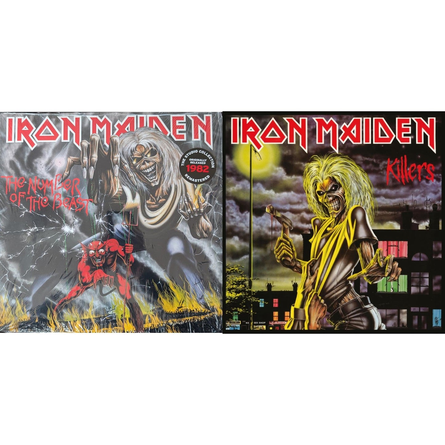 Number Of The Beast (2015 Remaster) (180G) & Killers (180G/2015 Remaster)