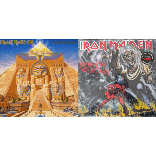 Powerslave (180G) (2015 Remaster) & Number Of The Beast (2015 Remaster) (180G)