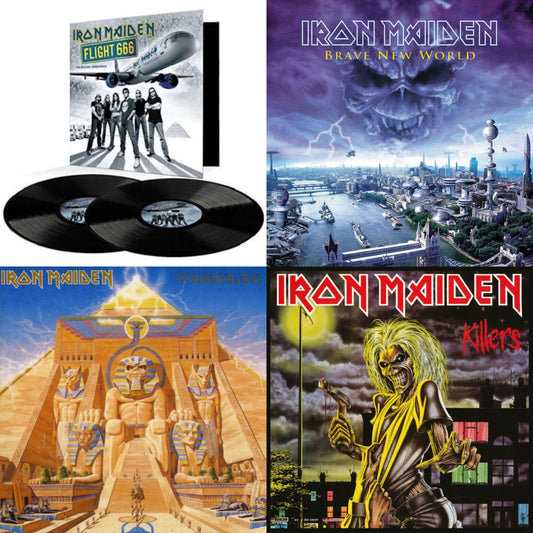 Flight 666 & Brave New World & Powerslave (180G) (2015 Remaster) & Killers (180G/2015 Remaster)