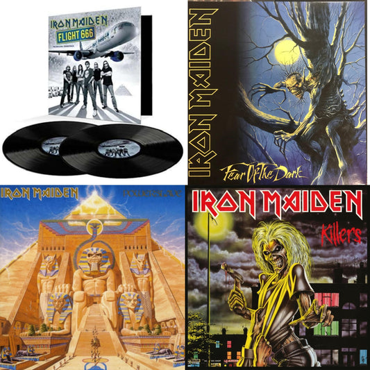 Flight 666 & Fear Of The Dark & Powerslave (180G) (2015 Remaster) & Killers (180G/2015 Remaster)