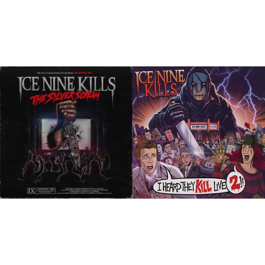 Silver Scream (Translucent Bloodshot) & I Heard They Kill Live 2 (2LP/45RPM)