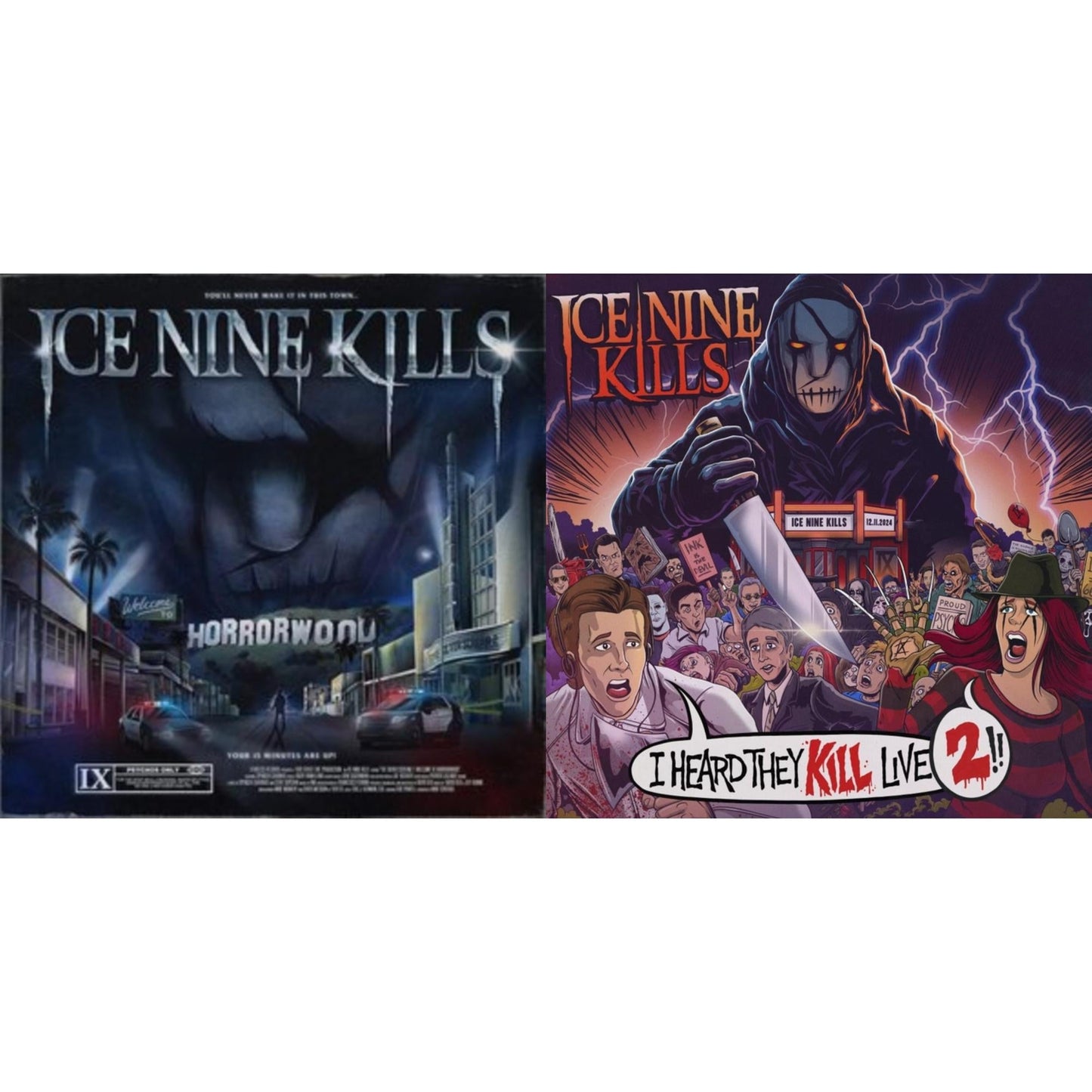 Welcome To Horrorwood: The Silver Scream 2 (2LP) & I Heard They Kill Live 2 (2LP/45RPM)