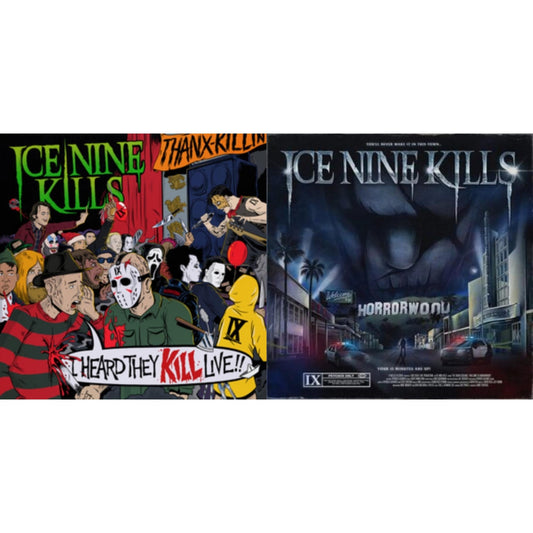 I Heard They Kill Live (2LP/Neon Green Marble Vinyl) & Welcome To Horrorwood: The Silver Scream 2 (2LP)