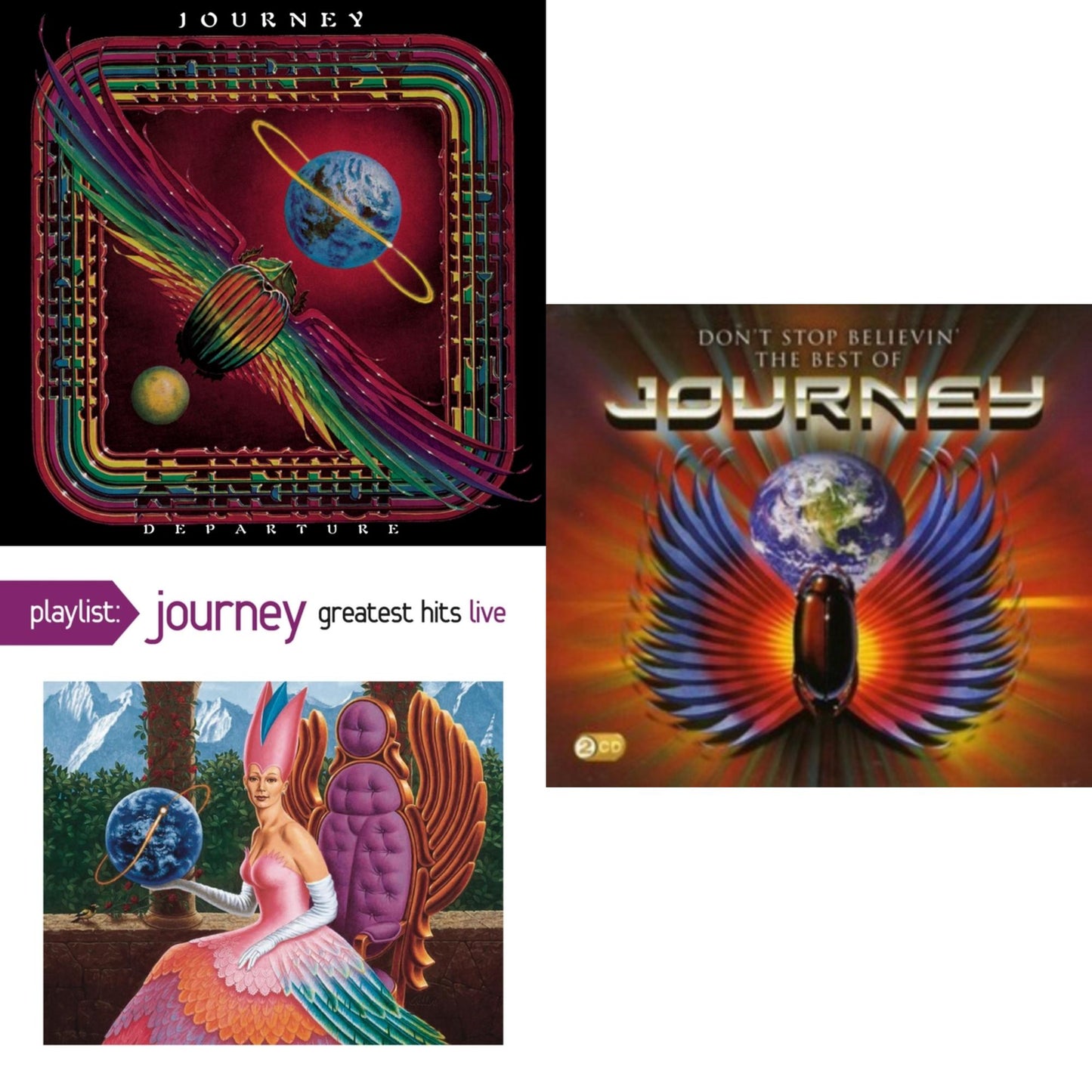 Departure & Dont Stop Believin: Best Of & Playlist: Journey Greatest Hits Live