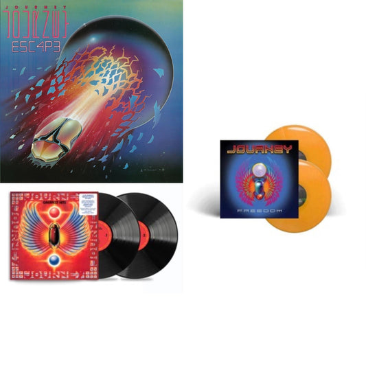 Journey - Escape (180G) & Greatest Hits (Remastered) (2LP/180G) & Freedom (Orange LP Vinyl)