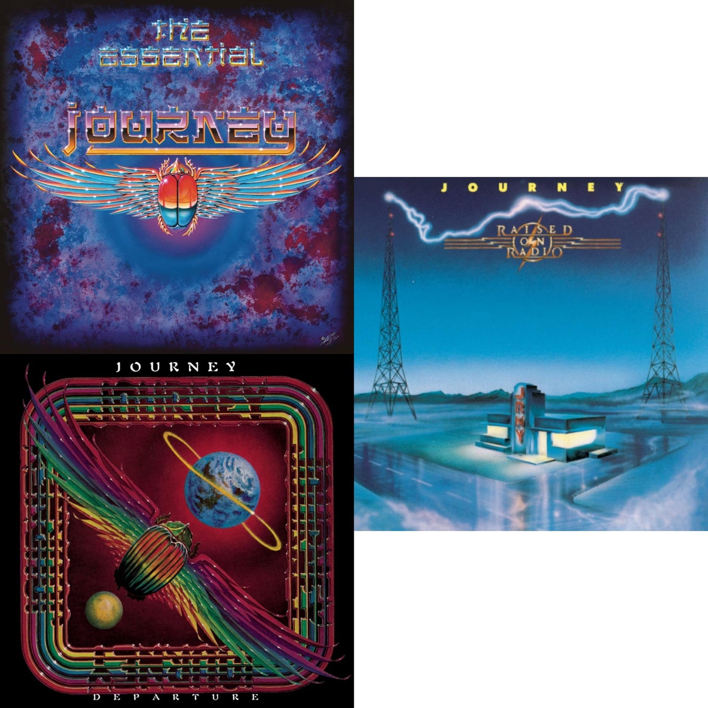 Essential Journey & Departure & Raised On Radio