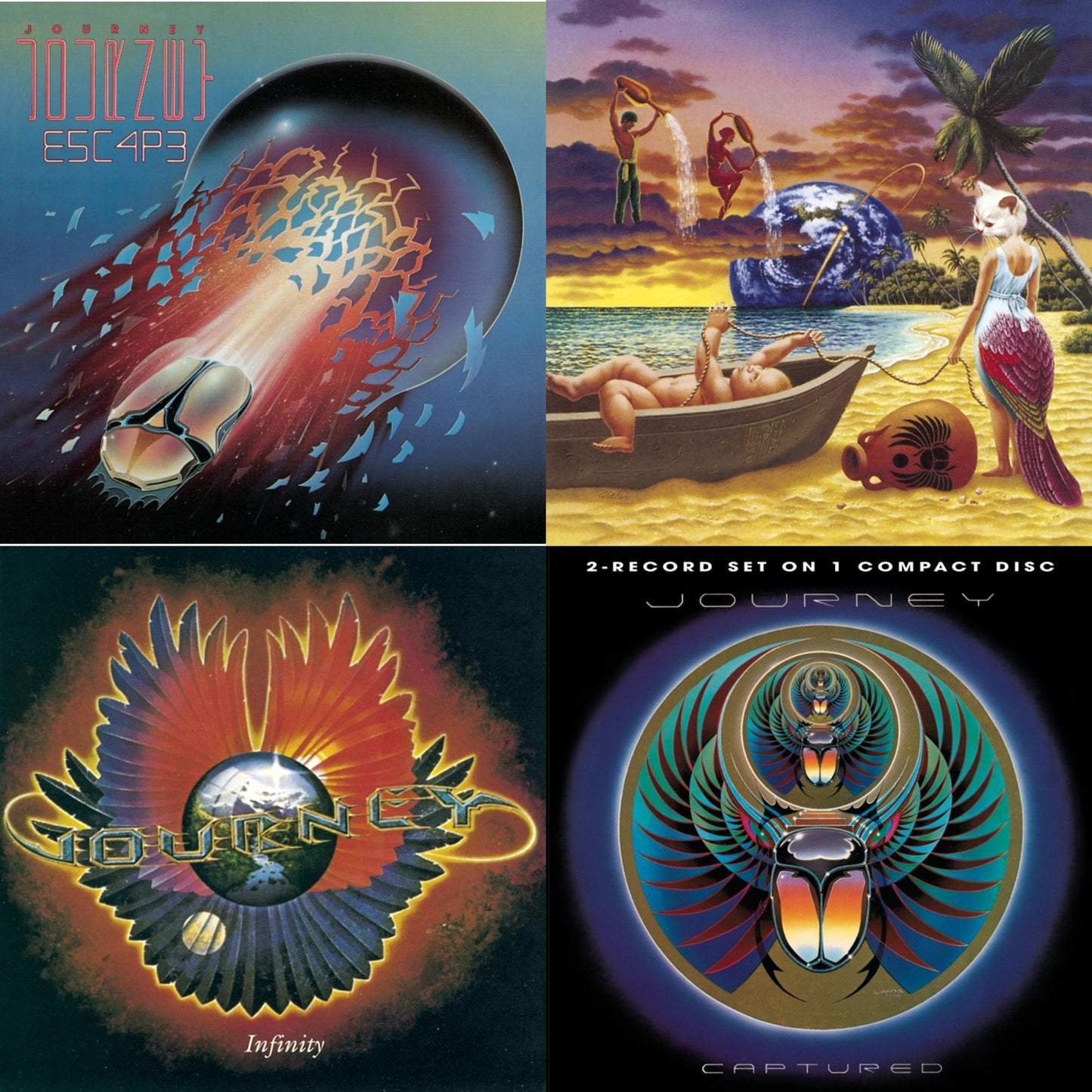 Trial By Fire & Captured & Infinity & Escape