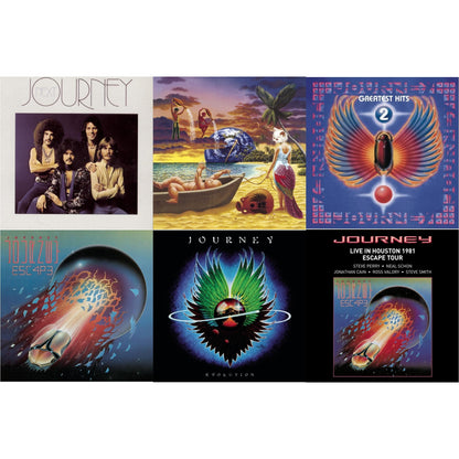 Next & Trial By Fire & Journey's Greatest Hits Vol.2 & Escape & Evolution & Live In Houston 1981: The Escape Tour