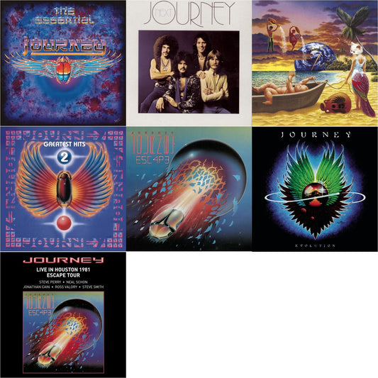 Essential Journey & Next & Trial By Fire & Journey's Greatest Hits Vol.2 & Escape & Evolution & Live In Houston 1981: The Escape Tour