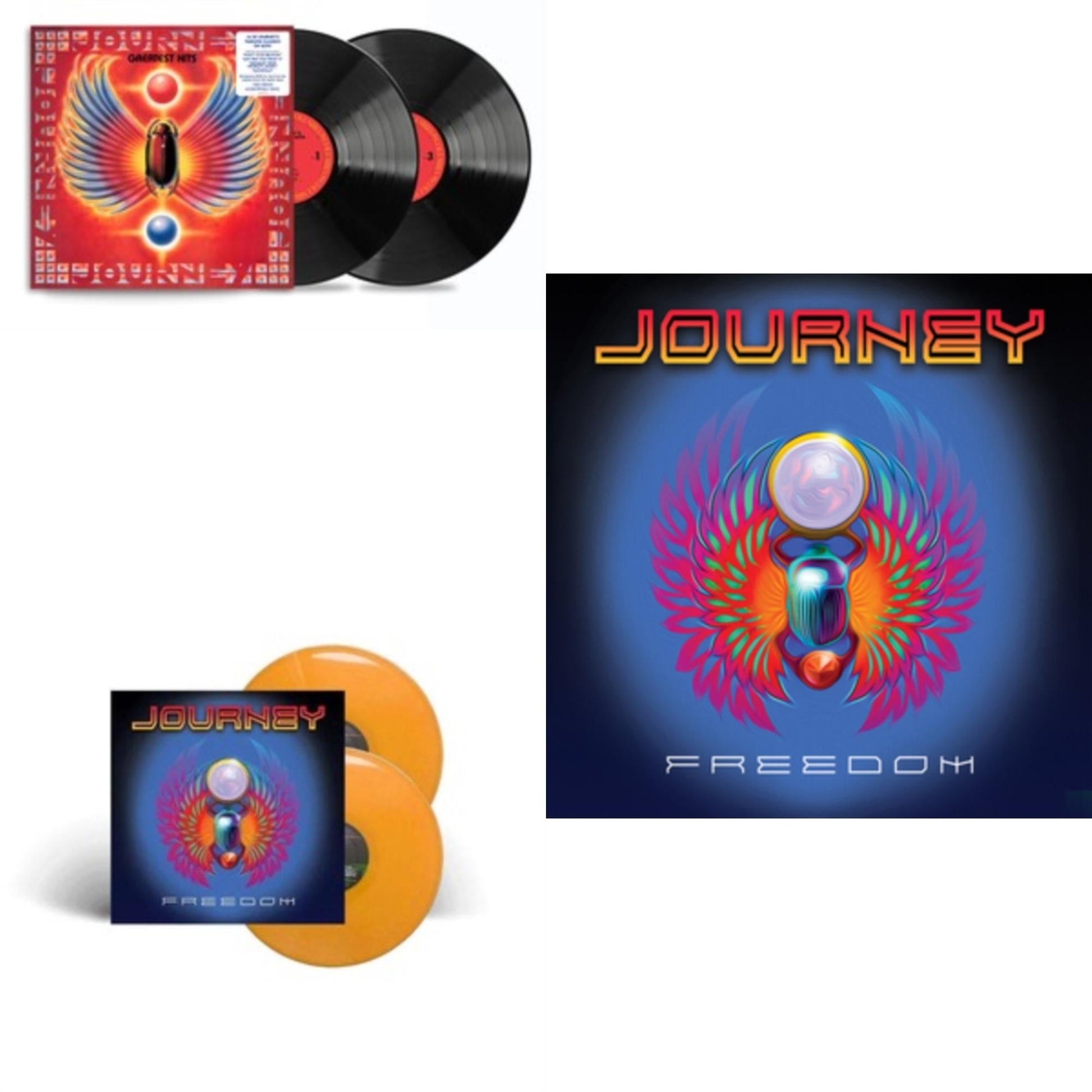 This is a 3 LP Vinyl SKU bundle.
1.This LP Vinyl is brand new.Format: LP VinylThis item's title is: Greatest Hits (Remastered) (2LP/180G)Artist: JourneyBarcode: 196588230417Release Date: 1/26/2024
2.This LP Vinyl is brand new.