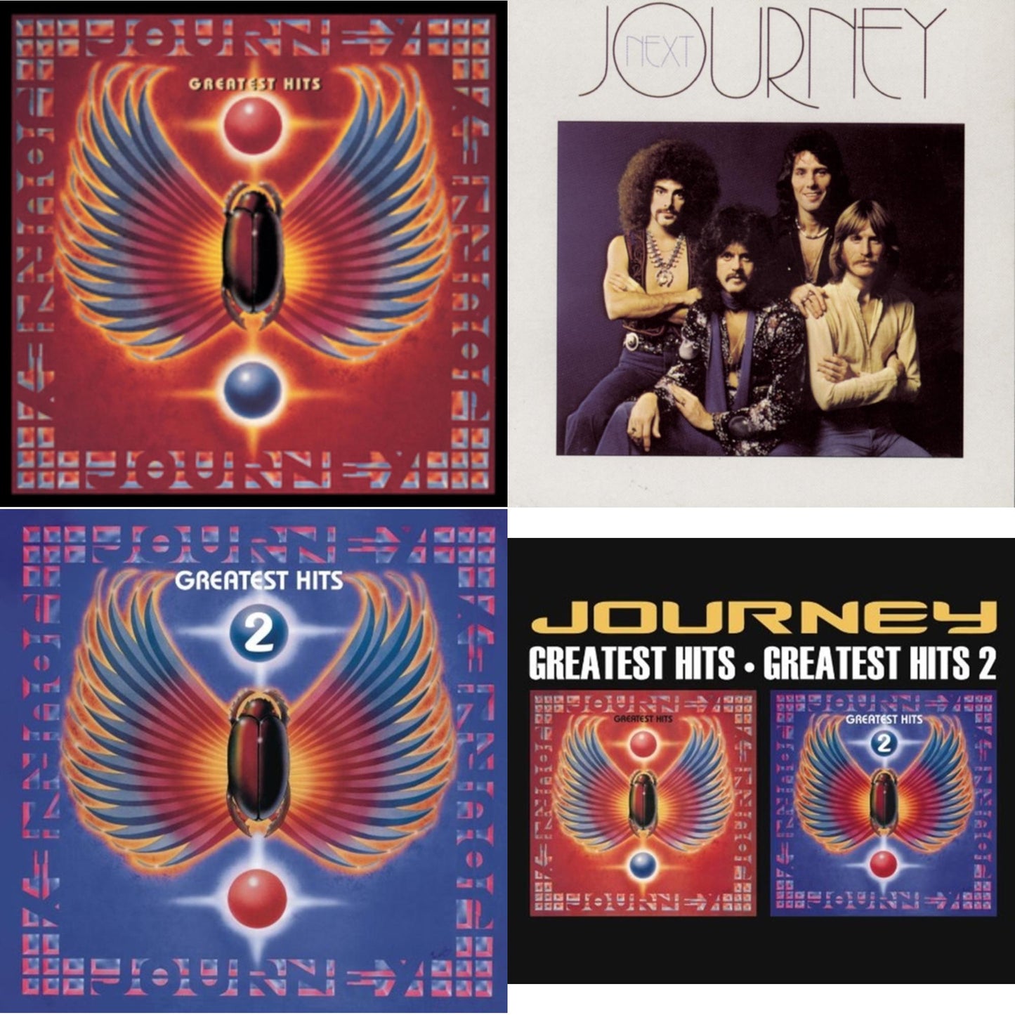 Greatest Hits & Next & Journey's Greatest Hits Vol.2 & Greatest Hits 1 & 2
