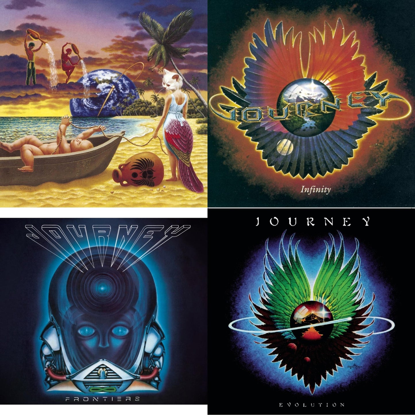 Trial By Fire & Infinity & Frontiers & Evolution