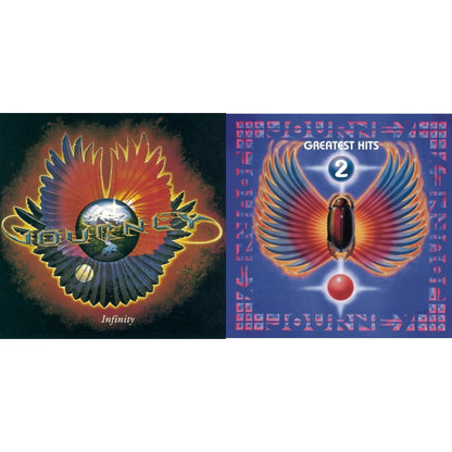 This is a 2 CD SKU bundle.
1.This CD is brand new.Format: CDMusic Style: Blues RockThis item's title is: InfinityArtist: JourneyLabel: SONY SPECIAL MARKETINGBarcode: 886978799029Release Date: 3/18/2011
2.This CD is brand new.