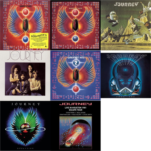 Greatest Hits & Greatest Hits & Journey & Next & Journey's Greatest Hits Vol.2 & Frontiers & Evolution & Live In Houston 1981: The Escape Tour