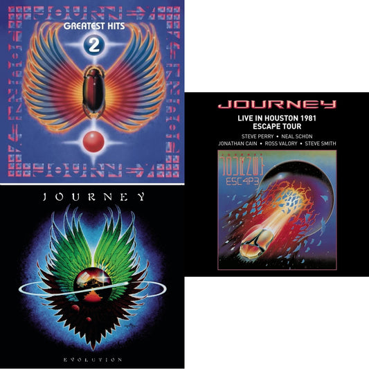 Journey's Greatest Hits Vol.2 & Evolution & Live In Houston 1981: The Escape Tour