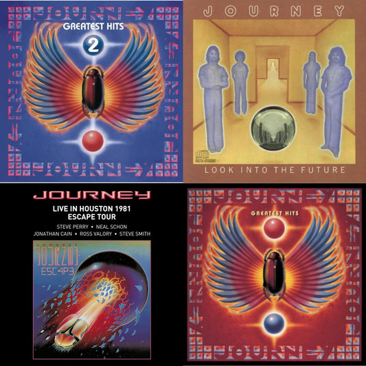 Greatest Hits & Look Into The Future & Journey's Greatest Hits Vol.2 & Live In Houston 1981: The Escape Tour