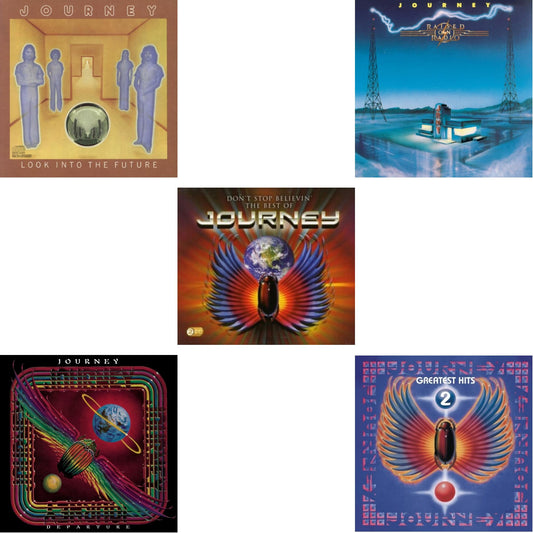Look Into The Future & Departure & Dont Stop Believin: Best Of & Raised On Radio & Journey's Greatest Hits Vol.2