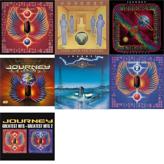 Greatest Hits & Look Into The Future & Departure & Dont Stop Believin: Best Of & Raised On Radio & Journey's Greatest Hits Vol.2 & Greatest Hits 1 & 2