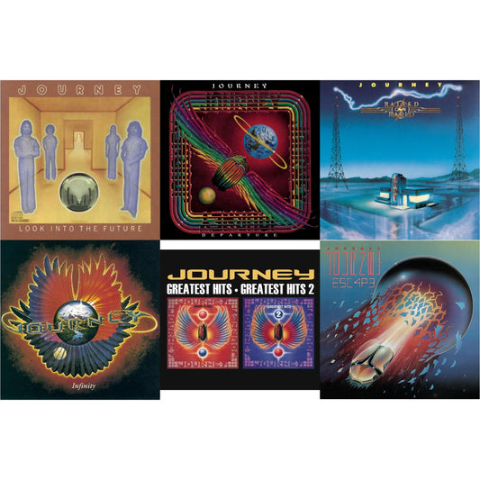 Look Into The Future & Departure & Raised On Radio & Infinity & Greatest Hits 1 & 2 & Escape