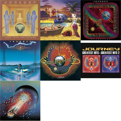 Look Into The Future & Trial By Fire & Departure & Raised On Radio & Infinity & Greatest Hits 1 & 2 & Escape